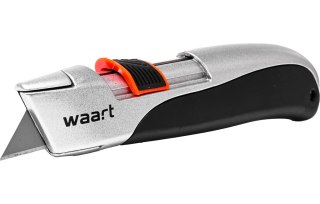 Wart Nóż z ostrzem trapezowym 19 mm, automatycznie chowane ostrze W70P048