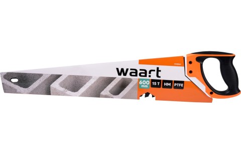 Wart Piła do bloczków z betonu komórkowego 600 mm, 15 T, dwukompozytowa uchwyt W44B061 Wart Piła do bloczków z betonu komórkowego 600 mm, 15 T, dwukompozytowa uchwyt W44B061