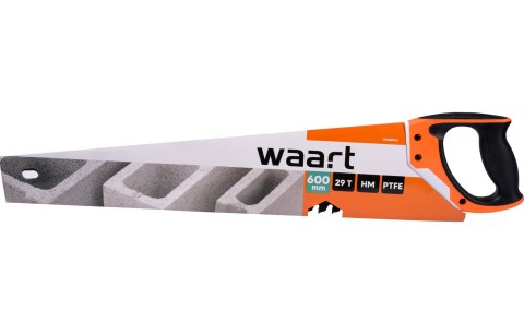 Wart Piła do bloczków z betonu komórkowego 600 mm, 29 T, dwukompozytowa uchwyt W44B062 Wart Piła do bloczków z betonu komórkowego 600 mm, 29 T, dwukompozytowa uchwyt W44B062