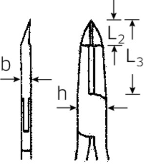 STAHLWILLE Szczypce ukośne dla elektroników (wysmukłe odg.30st.) L=112mm; polerowane, rękojeść ESD STAHLWILLE