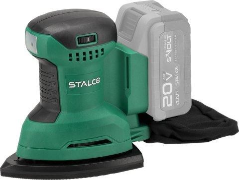 Stalco Akumulatorowa szlifierka oscylacyjna typu Delta DSS20-140 Stalco Akumulatorowa szlifierka oscylacyjna typu Delta DSS20-140
