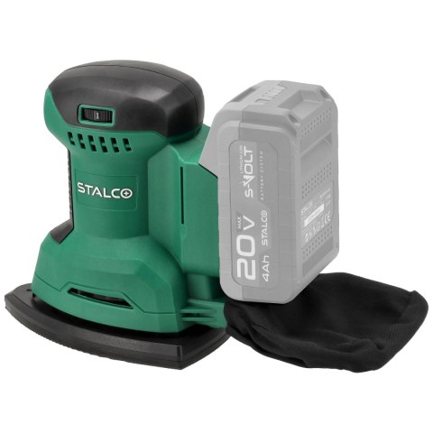 Stalco Akumulatorowa szlifierka oscylacyjna typu Delta DSS20-140 Stalco Akumulatorowa szlifierka oscylacyjna typu Delta DSS20-140