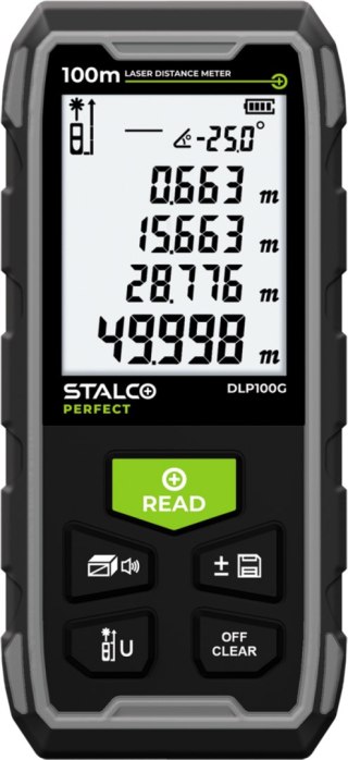 Stalco Dalmierz laserowy DLP100G 100m STALCO PERFECT S058298002