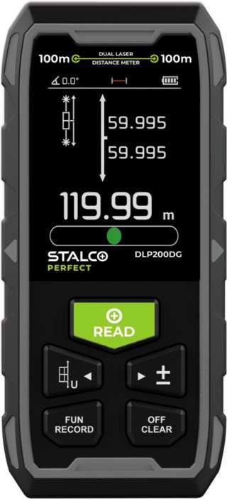 Stalco Dalmierz laserowy dwukierunkowy DLP200DG 2x100m STALCO PERFECT S058298004
