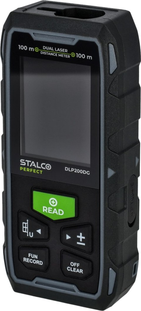 Stalco Dalmierz laserowy dwukierunkowy DLP200DG 2x100m STALCO PERFECT S058298004 Stalco Dalmierz laserowy dwukierunkowy DLP200DG 2x100m STALCO PERFECT S058298004