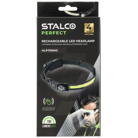 Stalco Latarka czołowa aku LED 700 lm HLP700MS STALCO PERFECT S052498800 Stalco Latarka czołowa aku LED 700 lm HLP700MS STALCO PERFECT S052498800