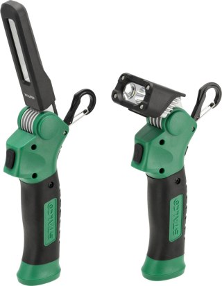 Stalco Zestaw lamp roboczych aku LED 1000 lm + 800 lm STALCO S052497811