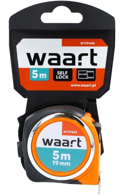 Wart Miara zwijana stalowa 5 m, 19 mm, kompaktowa obudowa W71P445