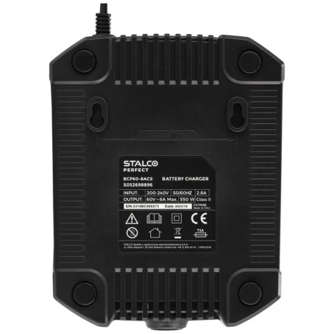 Stalco Ładowarka 60V 8A BCP60-8ACS Stalco Ładowarka 60V 8A BCP60-8ACS