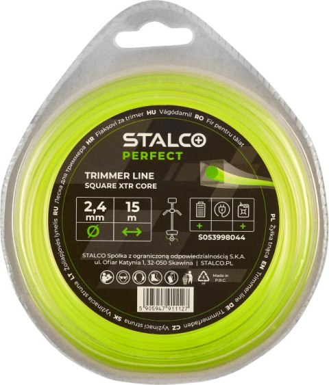 Stalco Żyłka tnąca kwadratowa Square XTR Core Stalco Żyłka tnąca kwadratowa Square XTR Core