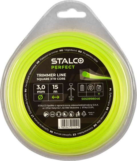 Stalco Żyłka tnąca kwadratowa Square XTR Core Stalco Żyłka tnąca kwadratowa Square XTR Core