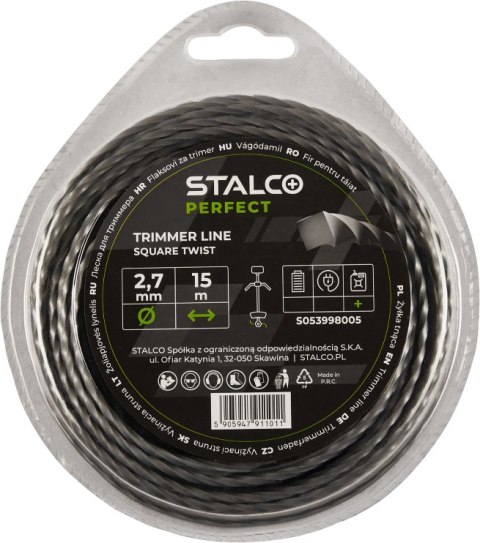Stalco Żyłka tnąca kwadratowa Square Twist Stalco Żyłka tnąca kwadratowa Square Twist
