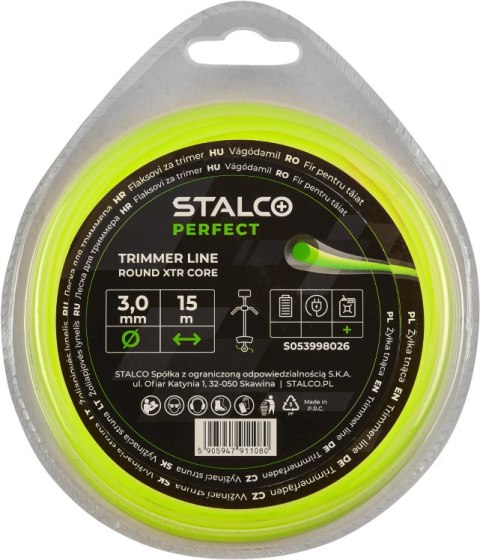 Stalco Żyłka tnąca okrągła Round XTR Core Stalco Żyłka tnąca okrągła Round XTR Core