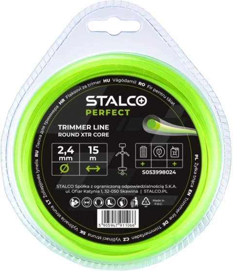 Stalco Żyłka tnąca okrągła Round XTR Core Stalco Żyłka tnąca okrągła Round XTR Core