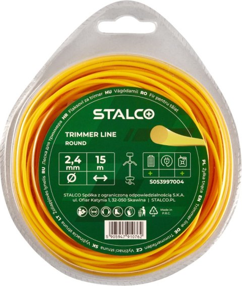 Stalco Żyłka tnąca okrągła Round Stalco Żyłka tnąca okrągła Round