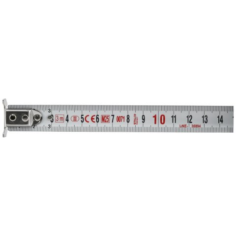 Miara zwijana autoblokada
 3 m x 19 mm STALCO PERFECT
 S010126203