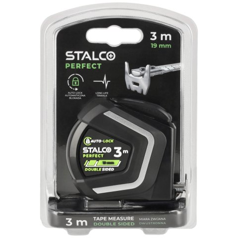 Miara zwijana autoblokada
 3 m x 19 mm STALCO PERFECT
 S010126203