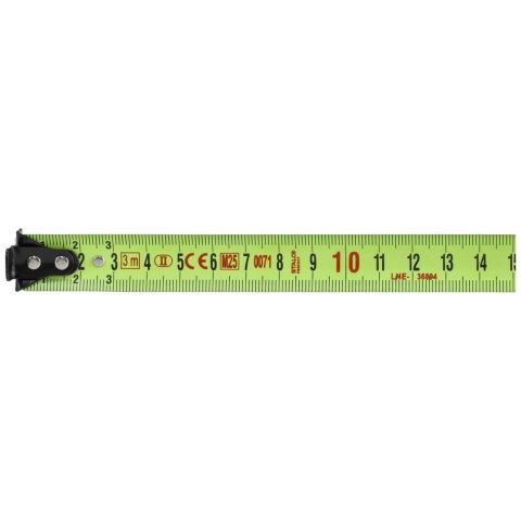 Miara zwijana zaczep magnetyczny
3 m x 19 mm STALCO PERFECT
S010126103 Miara zwijana zaczep magnetyczny
3 m x 19 mm STALCO PERFECT
S010126103