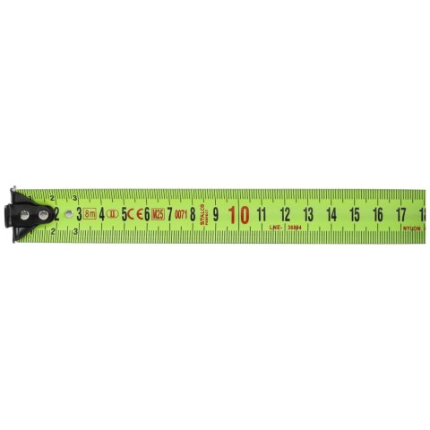 Miara zwijana zaczep magnetyczny
3 m x 19 mm STALCO PERFECT
S010126103 Miara zwijana zaczep magnetyczny
3 m x 19 mm STALCO PERFECT
S010126103