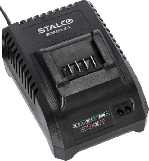 Stalco Ładowarka 2A 20V 55W BCS20-2A Stalco Ładowarka 2A 20V 55W BCS20-2A