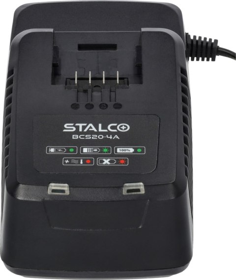 Stalco Ładowarka 4A 20V 100W BCS20-4A Stalco Ładowarka 4A 20V 100W BCS20-4A