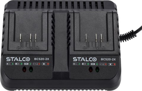 Stalco Ładowarka podwójna BCS20-2X Stalco Ładowarka podwójna BCS20-2X