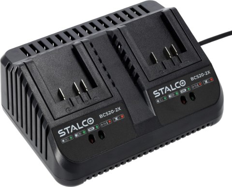 Stalco Ładowarka podwójna BCS20-2X Stalco Ładowarka podwójna BCS20-2X