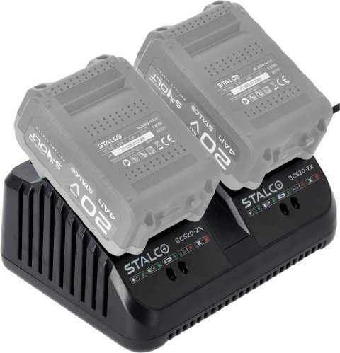 Stalco Ładowarka podwójna BCS20-2X Stalco Ładowarka podwójna BCS20-2X