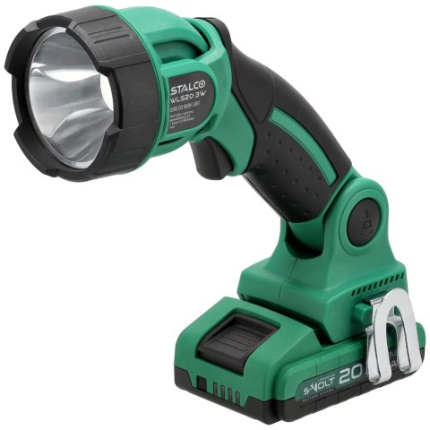 Stalco Lampa Robocza akumulatorowa WLS20-3W Stalco Lampa Robocza akumulatorowa WLS20-3W