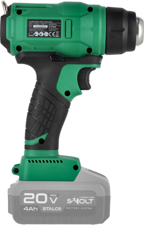 Stalco Opalarka akumulatorowa HGS20-550 Stalco Opalarka akumulatorowa HGS20-550
