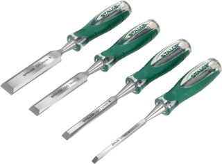 Zestaw dłut do drewna 6 - 25mm 4elem
 STALCO
 S013000625