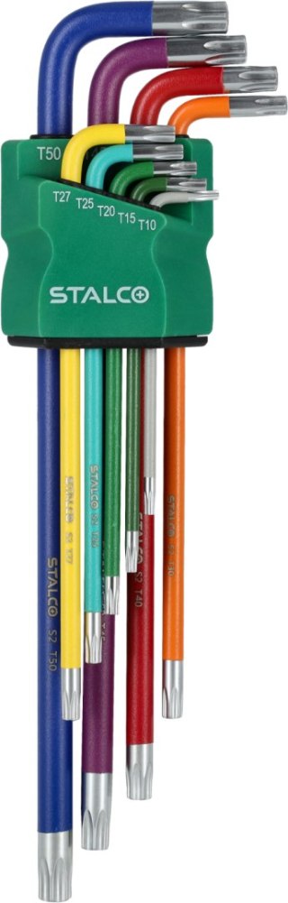 Klucze Torx extra długie z otworem
 STALCO
 S-46386
