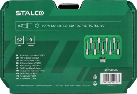 Klucze trzpieniowe Torx na nasadce
STALCO
S011166100 Klucze trzpieniowe Torx na nasadce
STALCO
S011166100