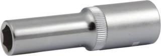 Nasadka sześciokątna długa 
 10mm 1/2" STALCO PERFECT
 S-77610
