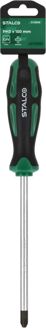 Wkrętak Philips
PH0 x 75 mm STALCO
S-12330 Wkrętak Philips
PH0 x 75 mm STALCO
S-12330