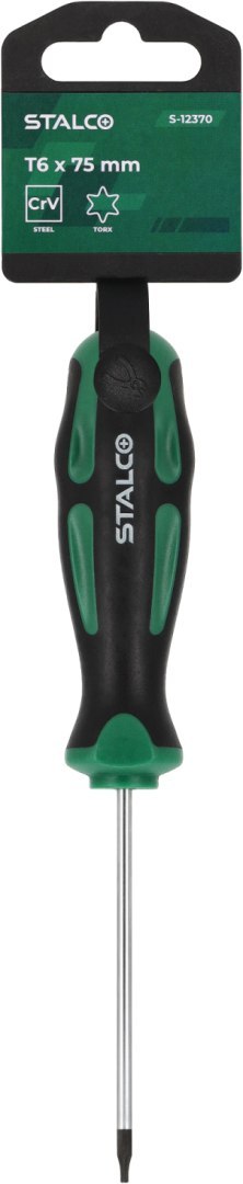 Wkrętak TORX
 T6 x 75 mm STALCO
 S-12370