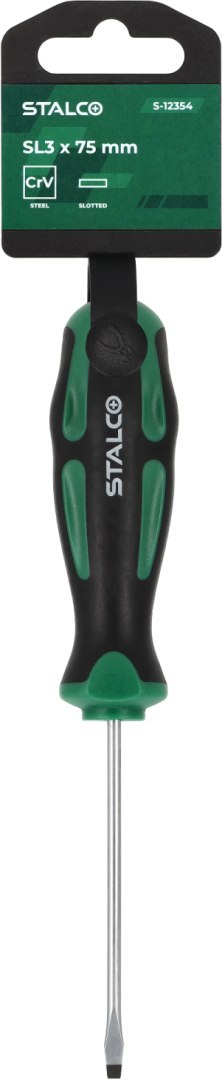 Wkrętak płaski
3 x 75 mm STALCO
S-12354 Wkrętak płaski
3 x 75 mm STALCO
S-12354