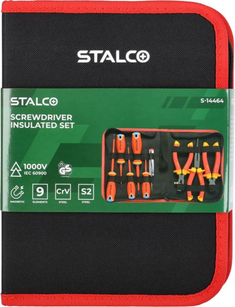 Zestaw narzędzi izolowanych
STALCO
S-14464 Zestaw narzędzi izolowanych
STALCO
S-14464