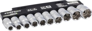 Zestaw nasadek
 STALCO PERFECT
 S-77009