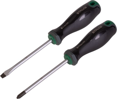 Zestaw wkrętaków 2 el.
STALCO
S-12618 Zestaw wkrętaków 2 el.
STALCO
S-12618