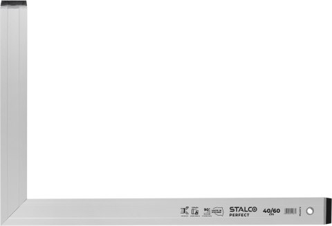 Kątownica bez wskaźników
30 x 50 cm STALCO PERFECT
S-65762 Kątownica bez wskaźników
30 x 50 cm STALCO PERFECT
S-65762