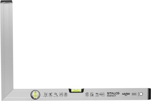 Kątownica poziom, pion
30 x 50 cm STALCO PERFECT
S-65754 Kątownica poziom, pion
30 x 50 cm STALCO PERFECT
S-65754