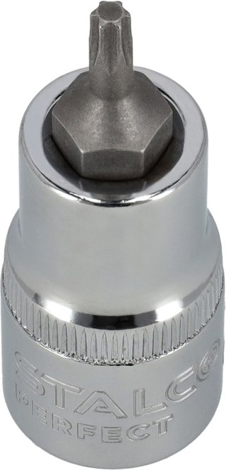 Klucz trzpieniowy TORX na nasadce 1/2"
 T20 x 55 mm STALCO PERFECT
 S-85793
