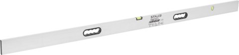 Łata murarska z uchwytami i libelkami
150 cm STALCO PERFECT
S-65215 Łata murarska z uchwytami i libelkami
150 cm STALCO PERFECT
S-65215