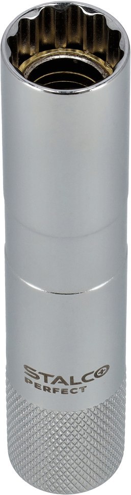 Nasadka do świec dwunastokątna magnetyczna 3/8"
 STALCO PERFECT
 S-85565