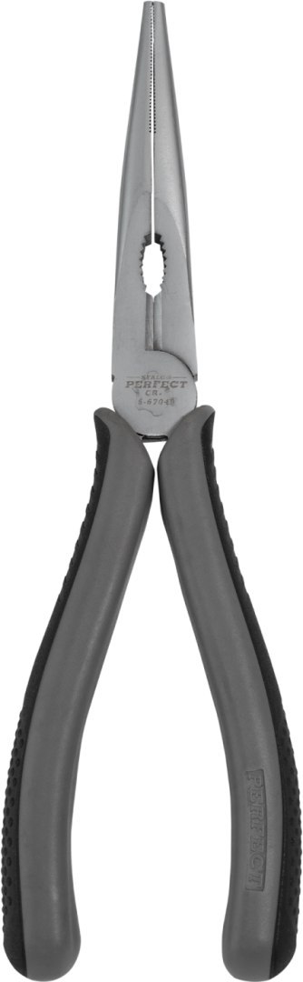 Szczypce wydłużone, proste
160 mm STALCO PERFECT
S-67046 Szczypce wydłużone, proste
160 mm STALCO PERFECT
S-67046