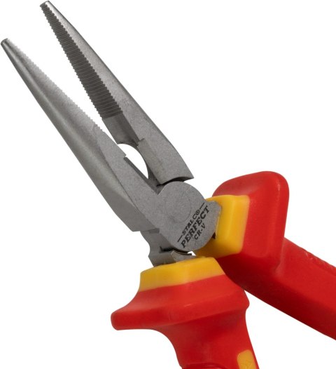 Szczypce wydłużone, proste
160 mm , VDE 1000V STALCO PERFECT
S-67016 Szczypce wydłużone, proste
160 mm , VDE 1000V STALCO PERFECT
S-67016