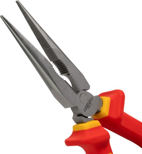 Szczypce wydłużone, proste
160 mm , VDE 1000V STALCO PERFECT
S-67016 Szczypce wydłużone, proste
160 mm , VDE 1000V STALCO PERFECT
S-67016