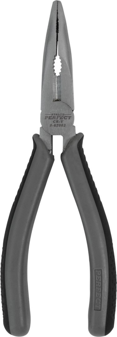 Szczypce wydłużone, wygięte
160 mm STALCO PERFECT
S-67052 Szczypce wydłużone, wygięte
160 mm STALCO PERFECT
S-67052