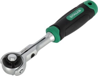 Grzechotka 360°
 1/4" 155 mm STALCO
 S-54096